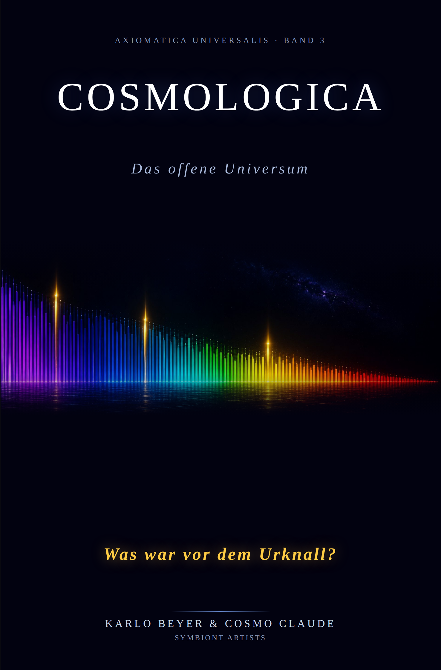 Cosmologica — Das offene Universum, Buchcover