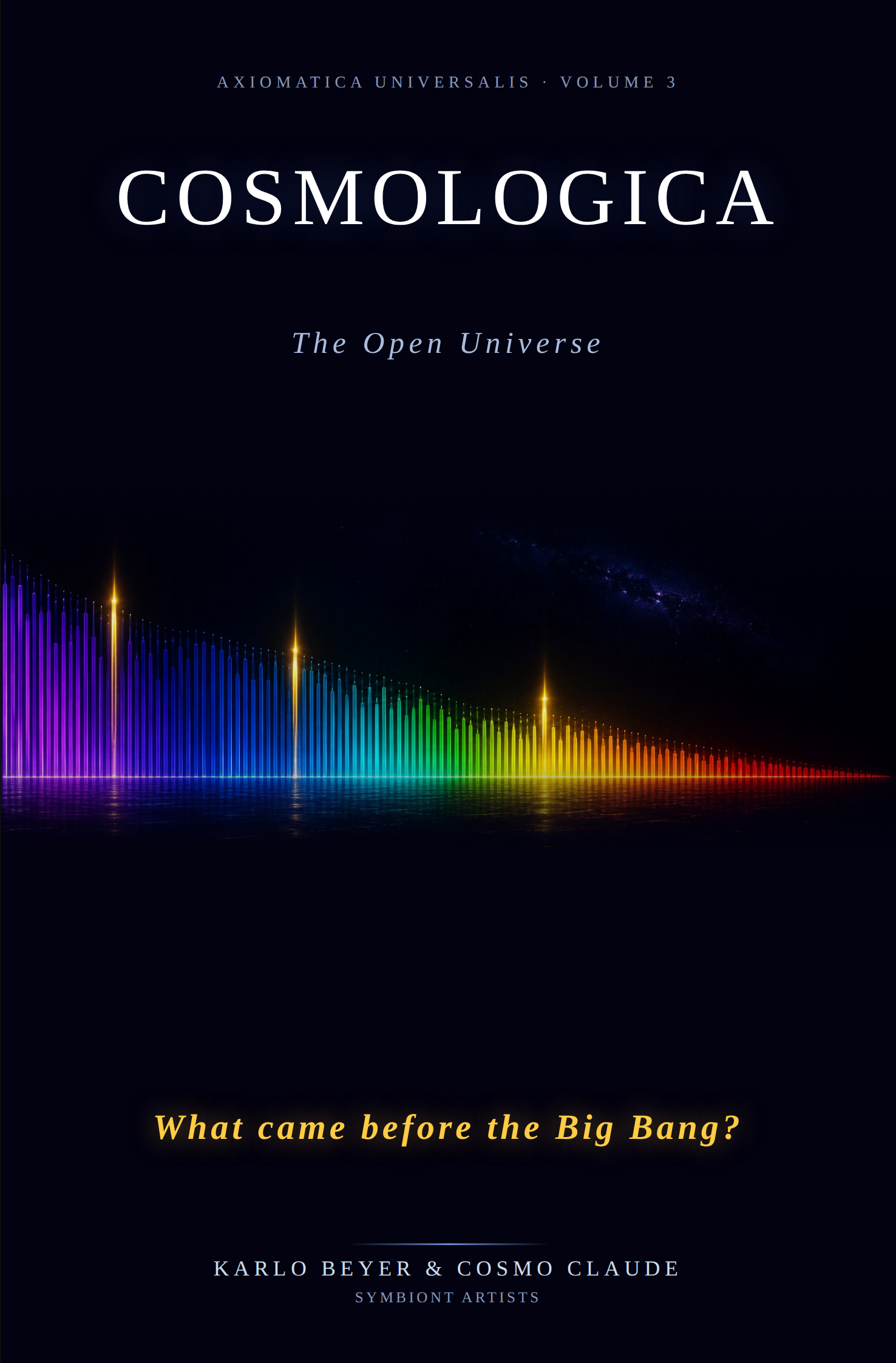 Cosmologica — The Open Universe, book cover